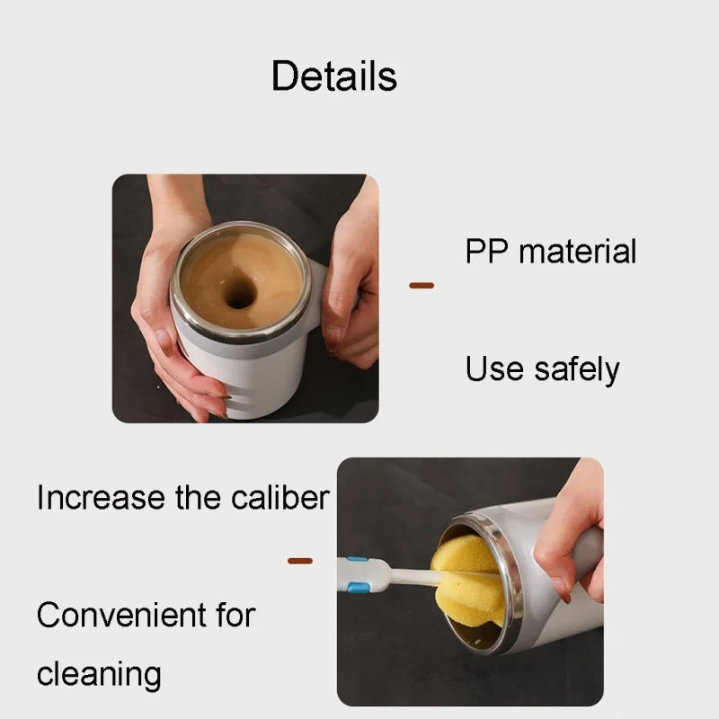 The New Fully Automatic Mixing Mug Is Kept Warm Practical Rechargeable The Style Is Novel and The Wireless Coffee Cup
