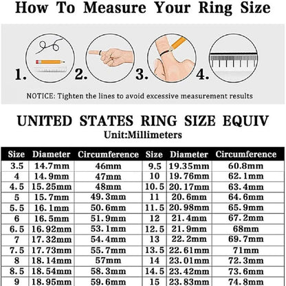 100% 925 Sterling Silver Engagement Rings for Women 3CT Solitaire Created Green Emerald Wedding Band Promise Jewelry