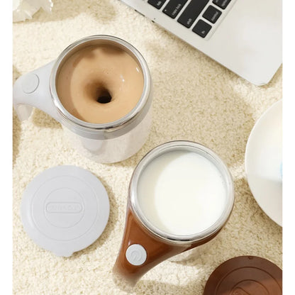 The New Fully Automatic Mixing Mug Is Kept Warm Practical Rechargeable The Style Is Novel and The Wireless Coffee Cup